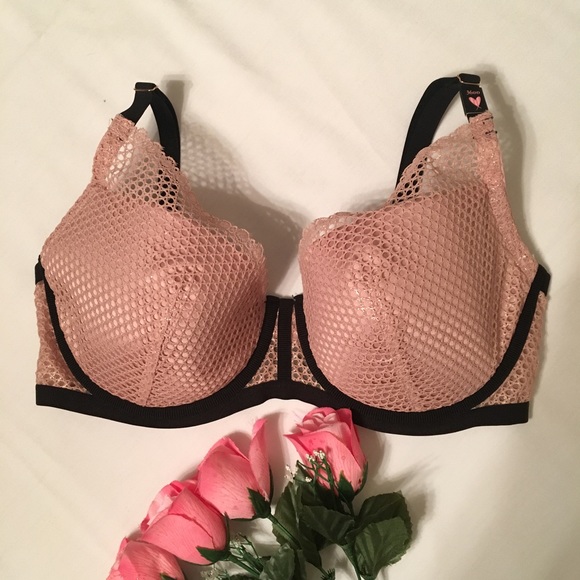 🌸VS Fishnet Lace Push-Up Bra - Picture 5 of 8